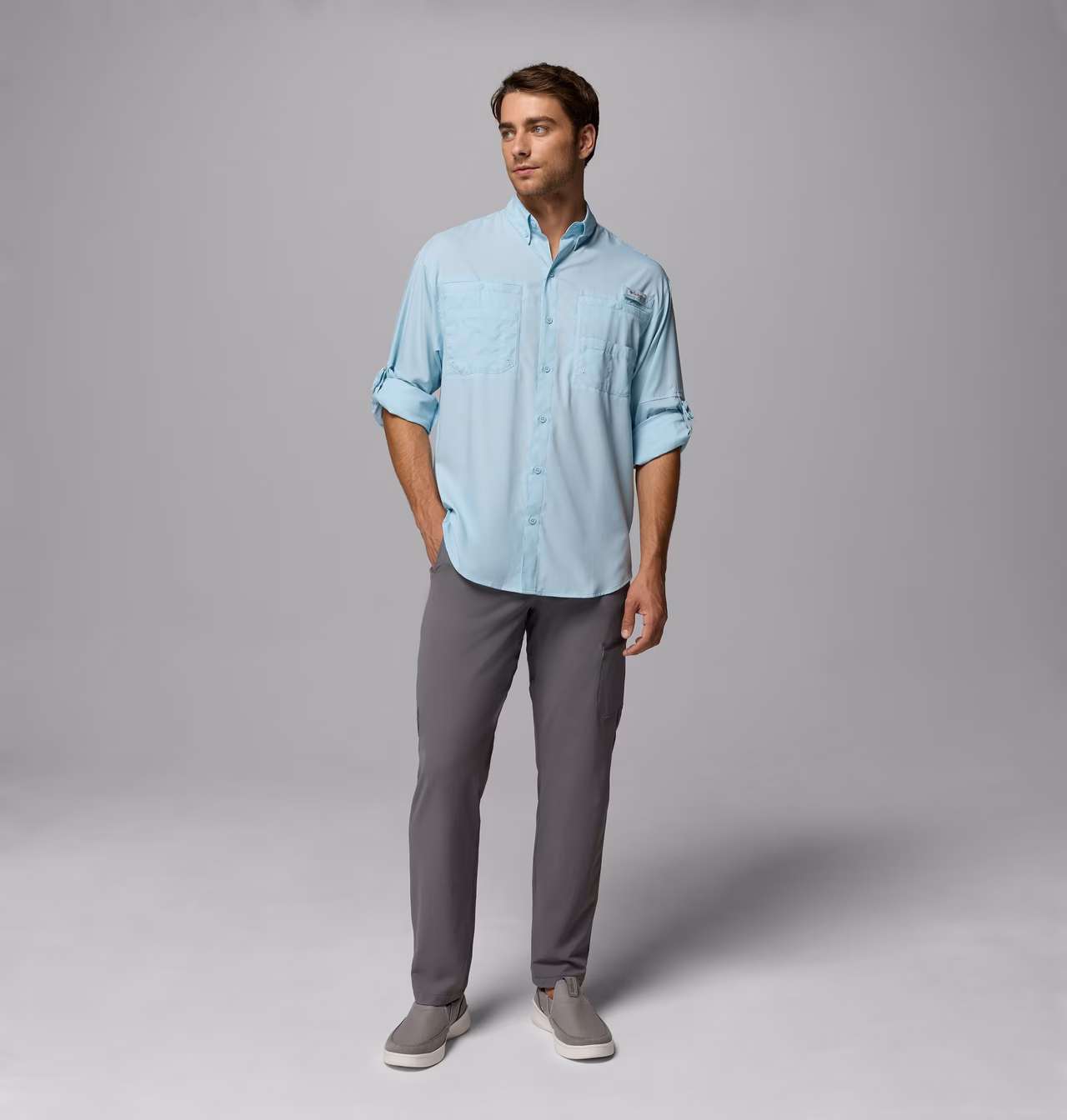 CAMISA MASCULINO COLUMBIA TAMIAMI II – foto 2